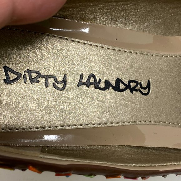 DIRTY LAUNDRY BAKED AND READY BIRTHDAY ICE CREAM HEEL SHOES  SIZE 11W | 3" HEEL - Picture 12 of 14